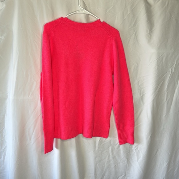 J. Crew Factory Crewneck sweater in extra-soft yarn in Purple Sapphire - Picture 8 of 11